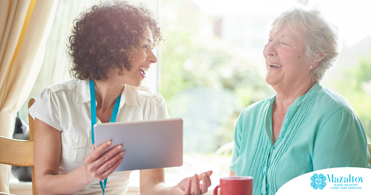 Care managers like this woman can help seniors and their families make the right choices when it comes to caregiving.